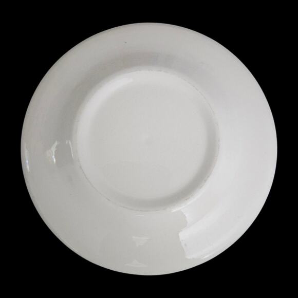 Royal Ironstone Old Curiosity Shop 6.5" Clock Plates Green Set of 3 Vintage - Picture 2 of 5